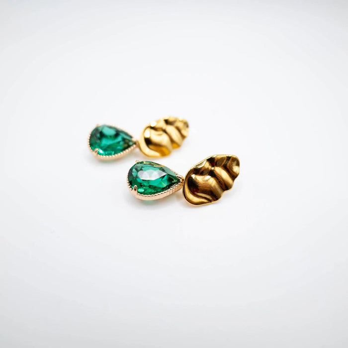 Boucles d’oreilles - Émeraude par DUESTELLE ITALIA • NEW