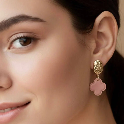 BOUCLES D’OREILLES - PURE CLOVER DROP - par DUESTELLE ITALIA • NEW