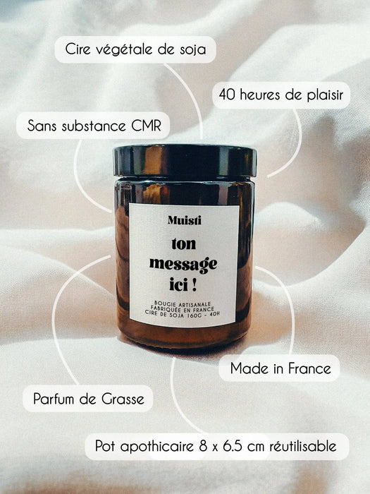 Bougie Parfumée édition spéciale Mulhouse par MUISTI • FROID, made in france, MULHOUSE, NEW