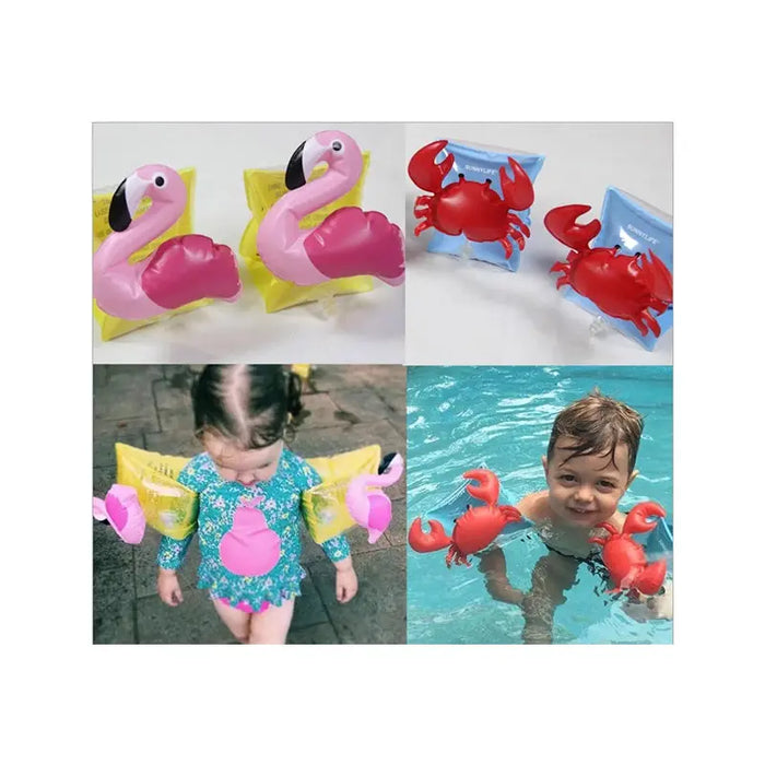 Brassards natation – Flamingo ou Crabe par SUNNYLIFE • bouée, brassard, Bébé, crabe, flamingo