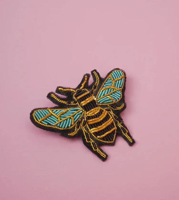 Broche Abeille par MALICIEUSE • accessoires, broche, fashion, femme, made in france