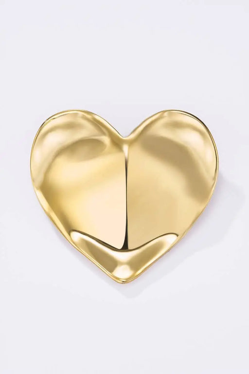 Broche en acier inoxydable - coeur par Collection PREMIER ETAGE • BYREN | ÉLINE L’ATELIER, love, NEW