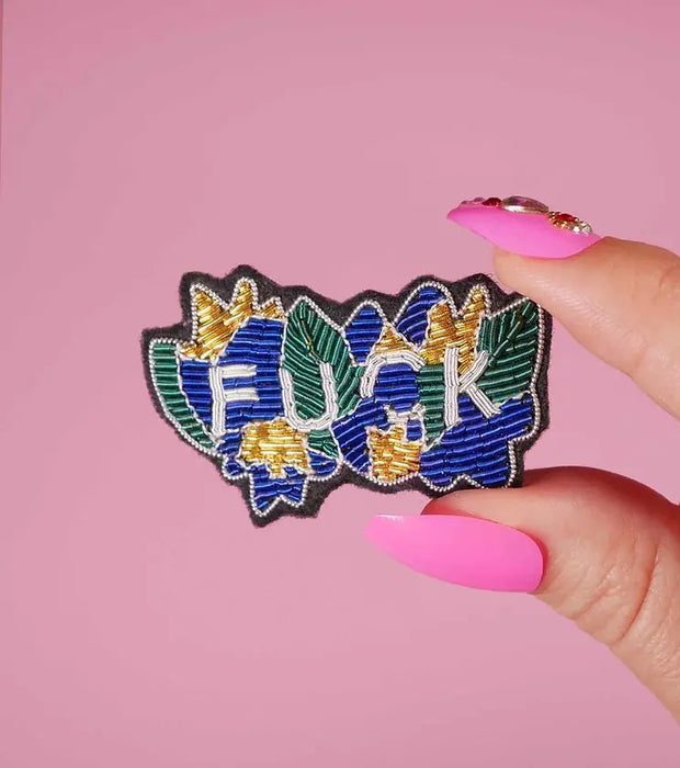 Broche F*ck par MALICIEUSE • accessoires, broche, fashion, femme, FUCK