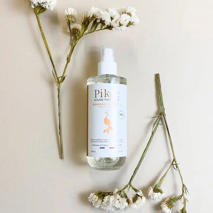 BRUME DE LINGE ORANGER EN FLEURS - HYPOALLERGÉNIQUE - 200ml par PIKOC • environnement, frais, made
