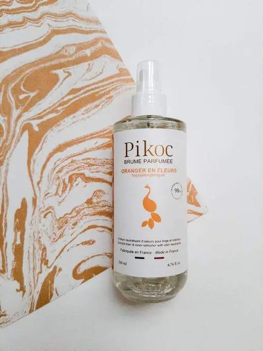 BRUME DE LINGE ORANGER EN FLEURS - HYPOALLERGÉNIQUE par Pikoc • environnement, frais, made in 