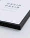 Cadre Aluminium Noir - 30x40cm par DAVID & STUDIO • affiche, architecture, couleur, europe, fabriqué