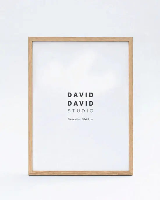 Cadre Chêne Massif - 30x40cm par DAVID & STUDIO • affiche, architecture, couleur, europe, fabriqué