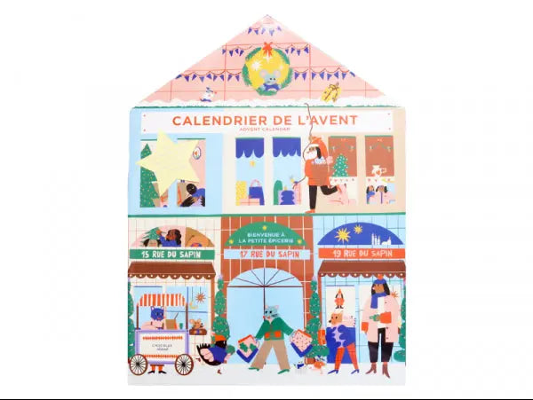 Calendrier de l’avent enfant - do it yourself par LA PETITE EPICERIE • beau, carte, CHRISTMAS,