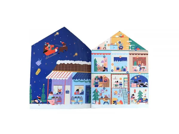 Calendrier de l’avent enfant - do it yourself par LA PETITE EPICERIE • beau, carte, CHRISTMAS,