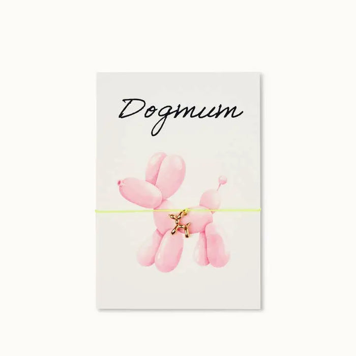 CARTE BRACELET - BALLOON DOG par BY VIVI • Ado, adulte, allemagne, ALSACE, bretzel