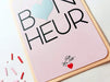 CARTE A GRATTER -ANNONCE GROSSESSE /BEBE EN ROUTE par PAMELA LOOPS • annonce, bebe, carte, 