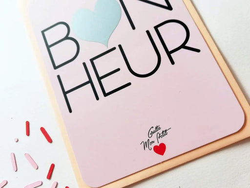 CARTE A GRATTER -ANNONCE GROSSESSE /BEBE EN ROUTE par PAMELA LOOPS • annonce, bebe, carte, 