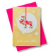 CARTE - MERRY CHRISTMAS GOLD- RENNE par PINK STORIES • baby, christmas, déco, handmade, 