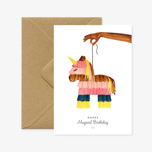CARTE Pinata par ALL THE WAYS TO SAY • Amour, beau, bureau, CHRISTMAS, célébrer