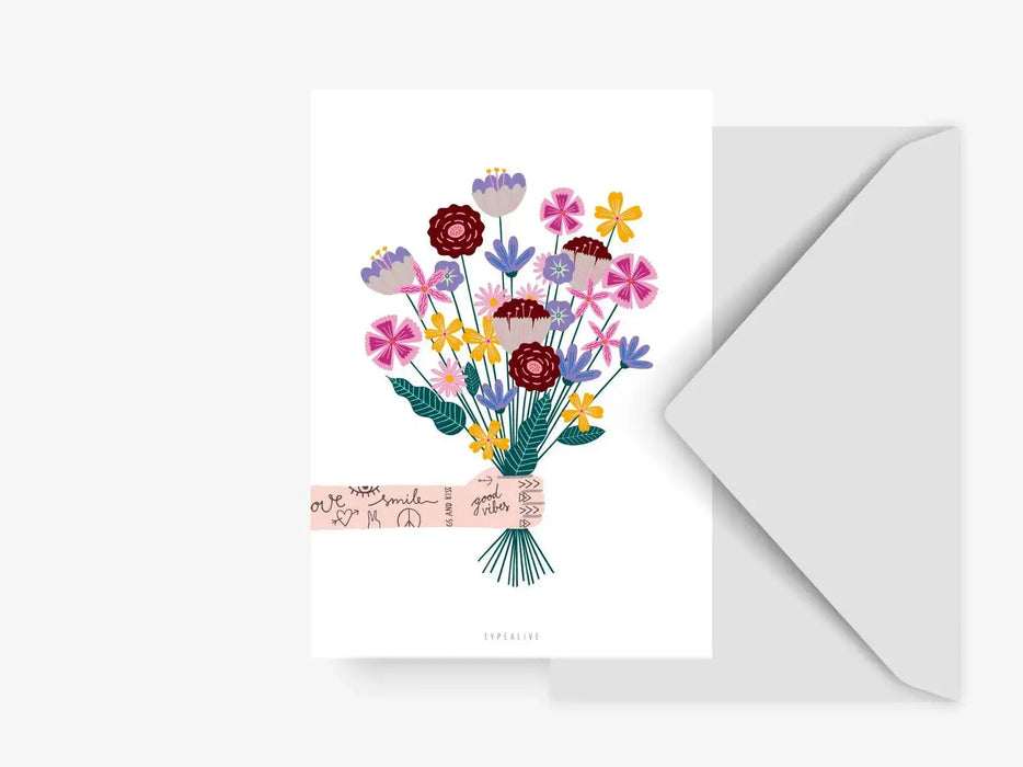Carte postale - Hello Baby par Collection PREMIER ETAGE • baby, bienvenue, NEW, TYPEALIVE