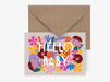 Carte postale - Hello Baby par Collection PREMIER ETAGE • baby, bienvenue, NEW, TYPEALIVE
