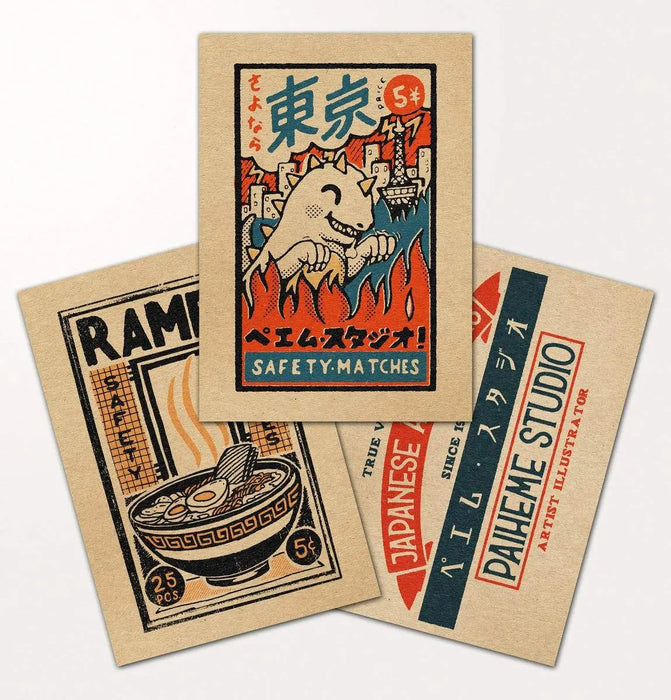 CARTES POSTALES par PAIHEME STUDIO • affiche, art, fabriqué à la main, handmade, 