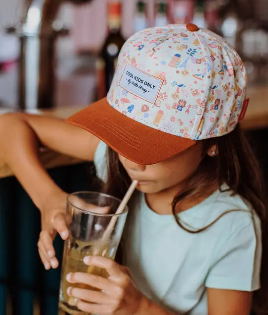 Casquette Dried Flowers par HELLO HOSSY • BACK TO SCHOOL, beau, CASQUETTE, COULEUR, enfant