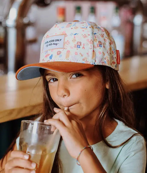Casquette Dried Flowers par HELLO HOSSY • BACK TO SCHOOL, beau, CASQUETTE, COULEUR, enfant