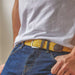 CEINTURE EN COTON CIRÉ ÉLASTIQUE par BILLYBELT • BACK TO SCHOOL, cocooning, couleurs, joyeux, made
