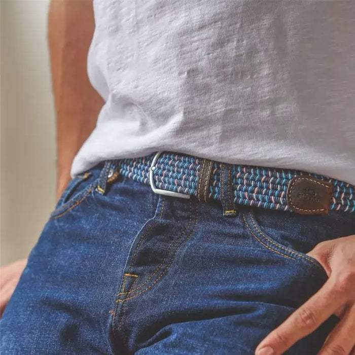 CEINTURE EN COTON CIRÉ ÉLASTIQUE par BILLYBELT • BACK TO SCHOOL, cocooning, couleurs, joyeux, made