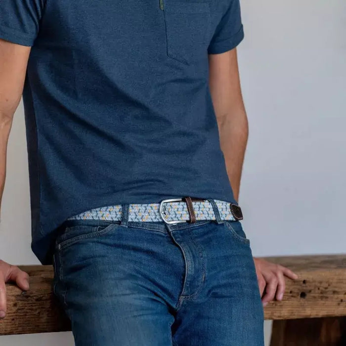 CEINTURE EN COTON CIRÉ ÉLASTIQUE par BILLYBELT • BACK TO SCHOOL, cocooning, couleurs, joyeux, made