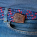 CEINTURE EN COTON CIRÉ ÉLASTIQUE par BILLYBELT • BACK TO SCHOOL, cocooning, couleurs, joyeux, made
