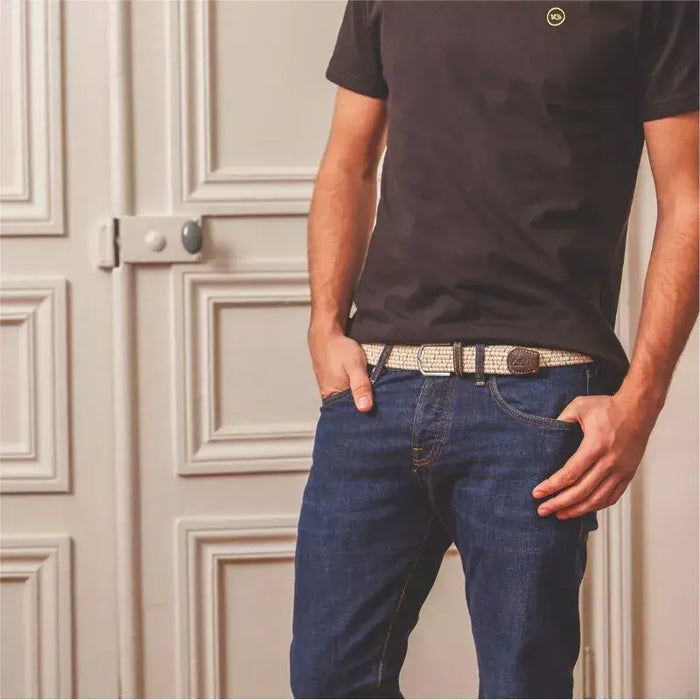 CEINTURE EN COTON CIRÉ ÉLASTIQUE par BILLYBELT • BACK TO SCHOOL, cocooning, couleurs, joyeux, made