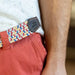 CEINTURE EN COTON CIRÉ ÉLASTIQUE par BILLYBELT • BACK TO SCHOOL, cocooning, couleurs, joyeux, made
