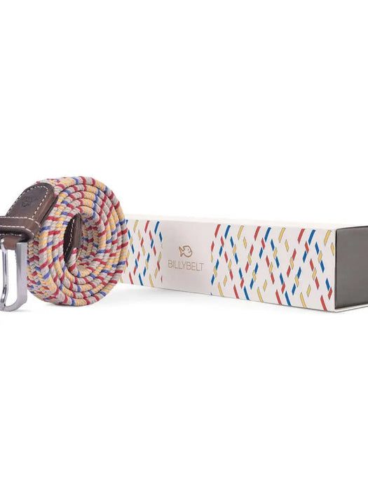 CEINTURE EN COTON CIRÉ ÉLASTIQUE par BILLYBELT • BACK TO SCHOOL, cocooning, couleurs, joyeux, made