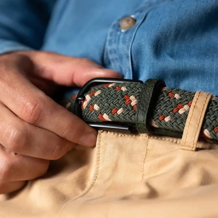 CEINTURE TRESSÉE ÉLASTIQUE par BILLYBELT • BACK TO SCHOOL, cocooning, couleurs, frisquet, FROID