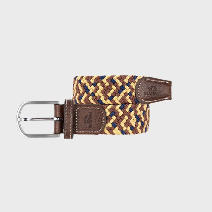 CEINTURE TRESSÉE ÉLASTIQUE MULTICOLORE