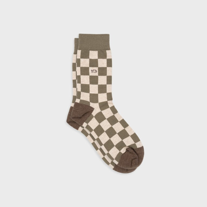 CHAUSSETTES EN COTON PEIGNÉ - Fantaisie