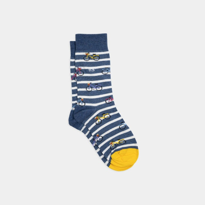 CHAUSSETTES EN COTON PEIGNÉ - Fantaisie