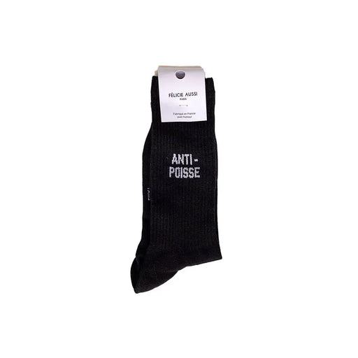 CHAUSSETTES ANTI POISSE NOIR par FELICIE AUSSI • accessoire, beau, cadeau, chaussette, embellir