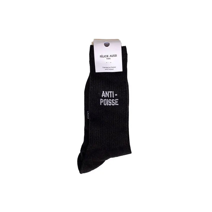 CHAUSSETTES ANTI POISSE NOIR par FELICIE AUSSI • accessoire, beau, cadeau, chaussette, embellir