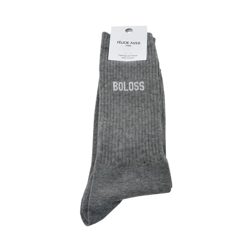 CHAUSSETTES BOLOSS - grise par FELICIE AUSSI • accessoire, beau, chaussette, fashion, Femme