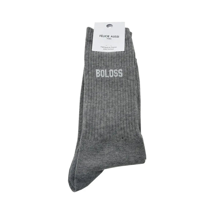 CHAUSSETTES BOLOSS - grise par FELICIE AUSSI • accessoire, beau, chaussette, fashion, Femme