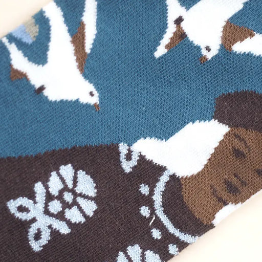 CHAUSSETTES LA BRODERIE D’ARGENT par KOLORO STUDIO • accessoire, ALSACE, beau, cadeau, chaussette