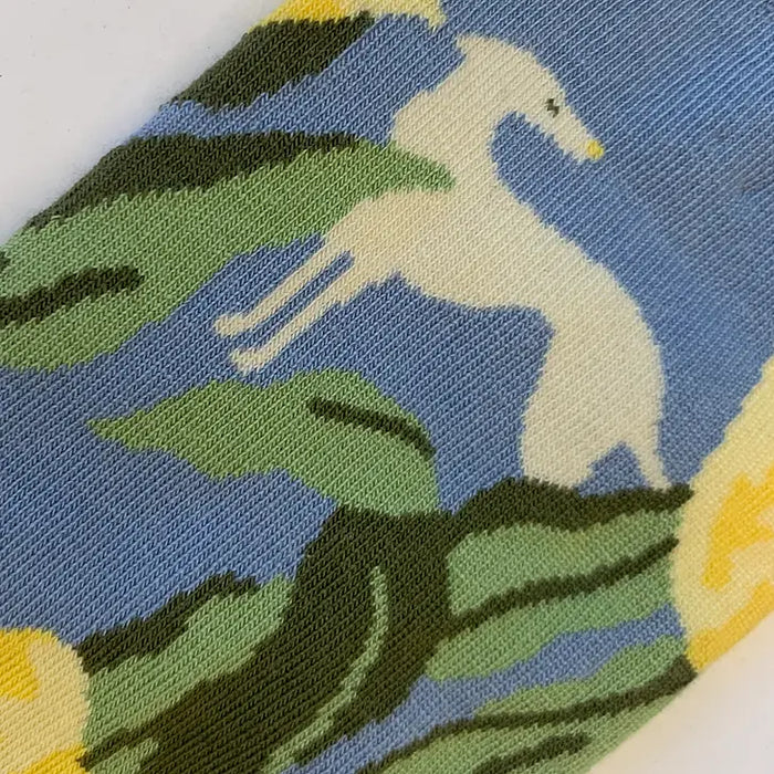 CHAUSSETTES LES CHAMPS DE TULIPE par KOLORO STUDIO • accessoire, ALSACE, beau, cadeau, chaussette