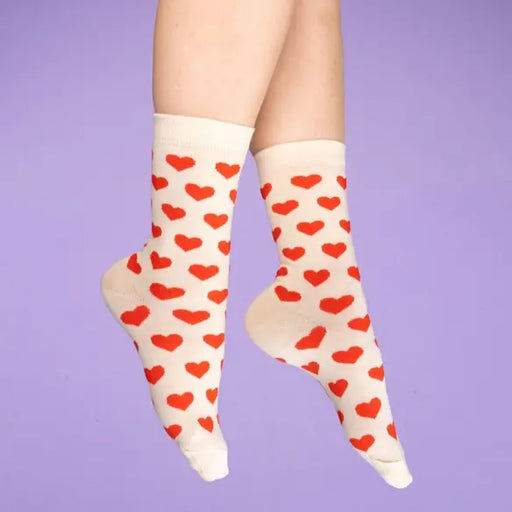 Chaussettes Coeur par COUCOU SUZETTE • accessoire, beau, cadeau, chaussette, fashion