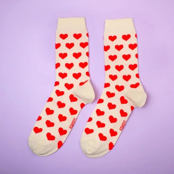 Chaussettes Coeur par COUCOU SUZETTE • accessoire, beau, cadeau, chaussette, fashion