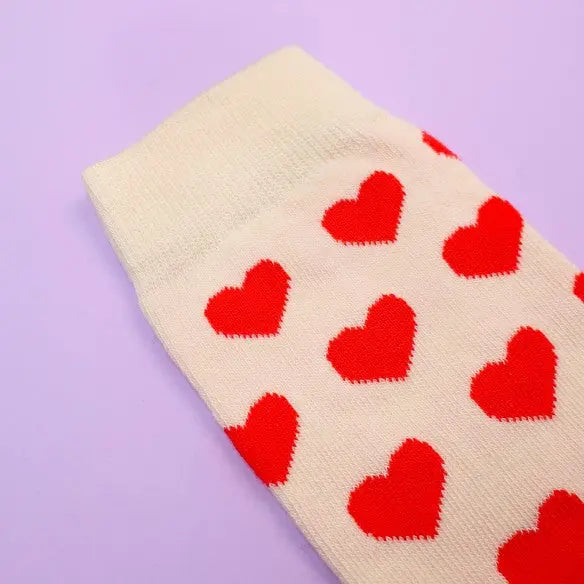 Chaussettes Coeur par COUCOU SUZETTE • accessoire, beau, cadeau, chaussette, fashion