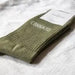 CHAUSSETTES CONNARD KAKI par FELICIE AUSSI • accessoire, beau, chaussette, embellir, fashion