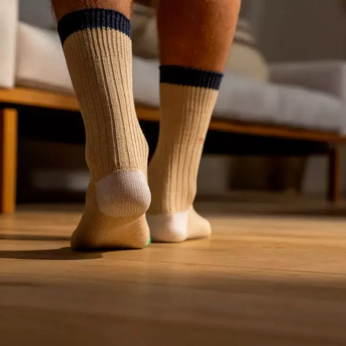CHAUSSETTES EN COTON EPAIS par BILLYBELT • BACK TO SCHOOL, bois, couleurs, joyeux, NEW