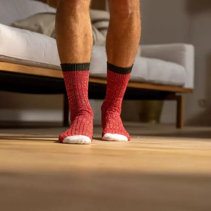 CHAUSSETTES EN COTON EPAIS par BILLYBELT • BACK TO SCHOOL, bois, couleurs, joyeux, NEW