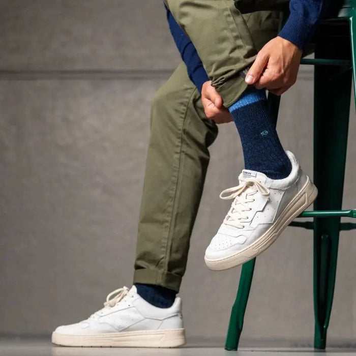 CHAUSSETTES EN COTON EPAIS par BILLYBELT • BACK TO SCHOOL, bois, couleurs, joyeux, NEW