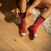 CHAUSSETTES EN COTON EPAIS par BILLYBELT • BACK TO SCHOOL, bois, couleurs, joyeux, NEW