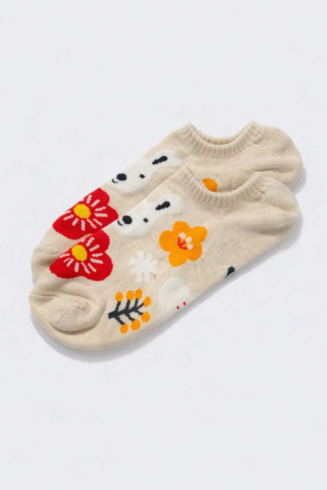 Chaussettes courtes à motifs par Collection PREMIER ETAGE • BYREN | ÉLINE L’ATELIER, happyeaster,