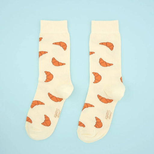 CHAUSSETTES CROISSANT par COUCOU SUZETTE • accessoire, Accessoires Mode Femme, beau, cadeau,